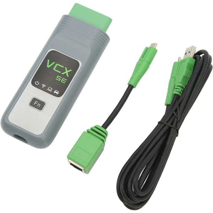 voor VXDIAG VCX SE OBD2 Scanner Wifi Codering Programmering Diagnostische Interface voor E F G Serie Auto's gray