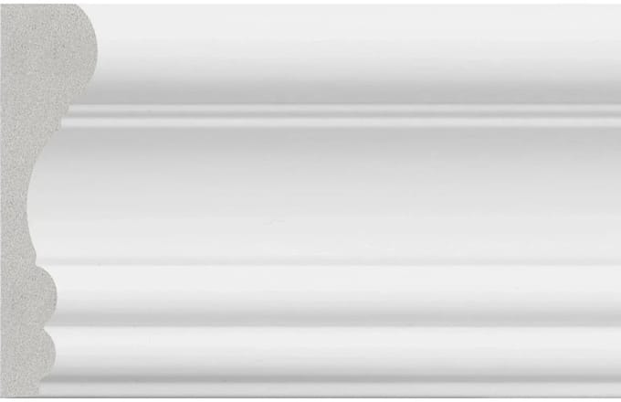 DutchLine - Plafond Sierlijst MDF - Wit - 85x26x2250mm per 3