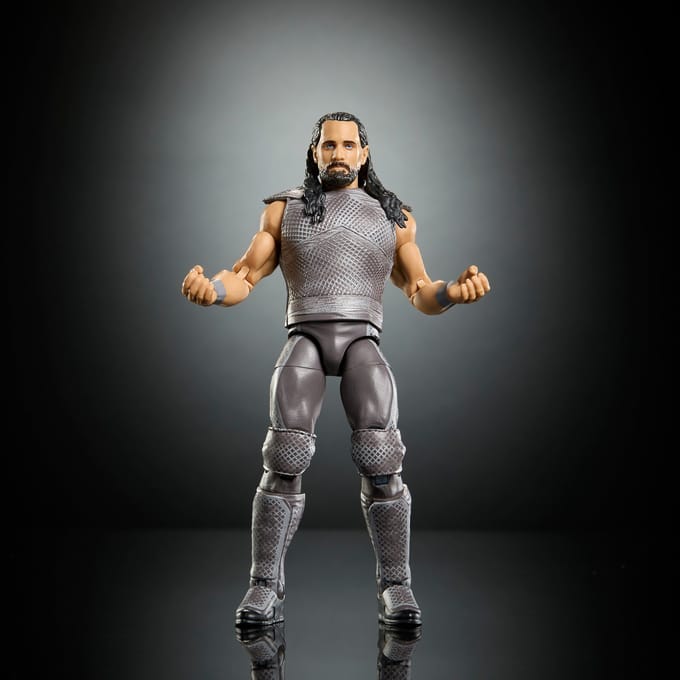 Mattel WWE actiefiguur Seth Rollins - Wrestlemania speelgoedfiguur.