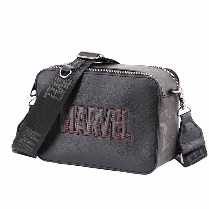 Karactermania - Marvel Universe- IBiscuit Kunstleder Schoudertas - Handtas Crossbody Tas - Zwart