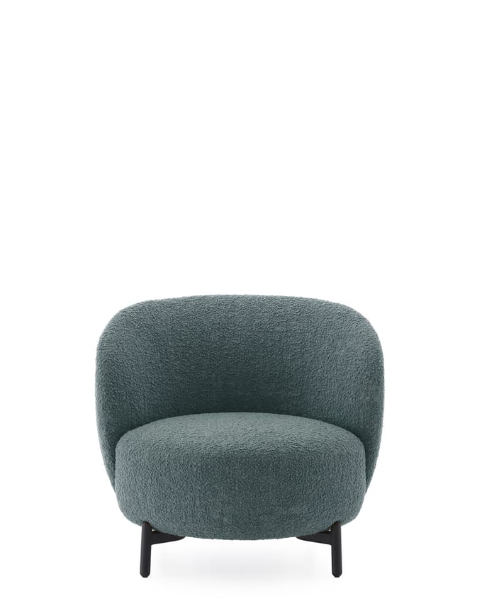 Kartell Lunam fauteuil Curly - KartellCurlyC4Petrol