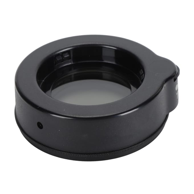 Boîtier de Miroir Polariseur pour Lumière de Microscope Lentille Résistante à l'Huile Anti-Reflets Lumière Annulaire LED 12V CC