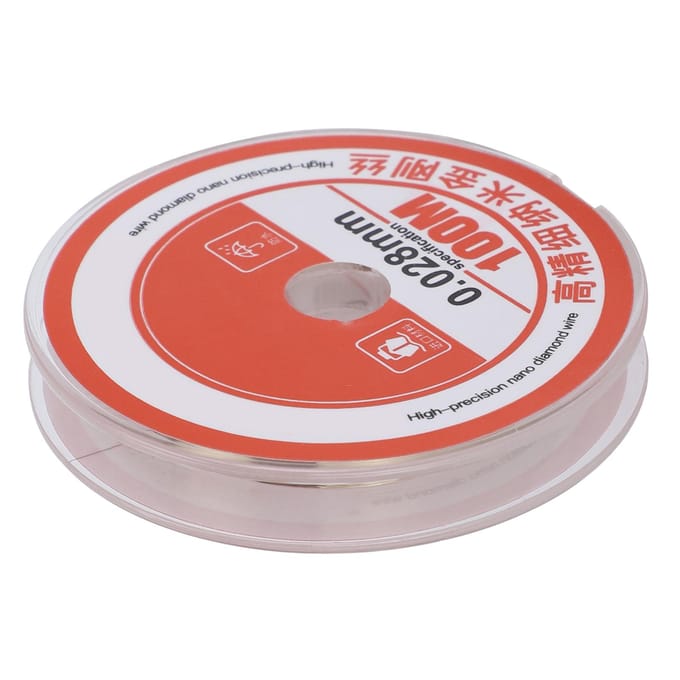 328,1ft 0,028mm Diamantdraad LCD-scherm Scheiding Snijlijn Mobiele Telefoon Reparatiegereedschap