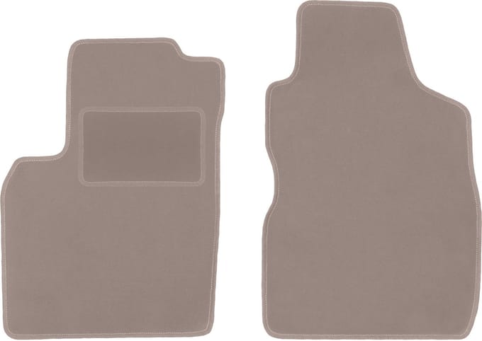 Beige voormatten voor: Fiat Panda II hatchback (2002-2010)