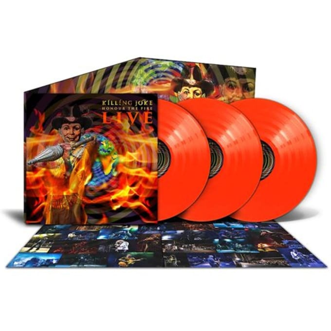 Killing Joke - Honour The Fire Live (3 LP) (Coloured Vinyl)