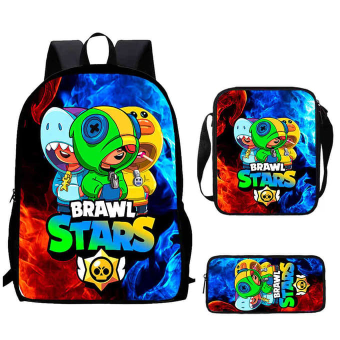 Sac à dos Brawl Stars Impression Haute Définition Multifonctionnel Léger