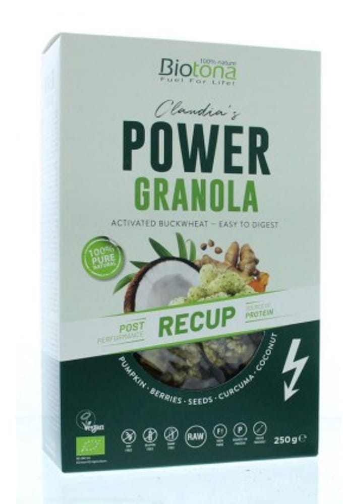 Biotona Power granola recup bio 250 Gram