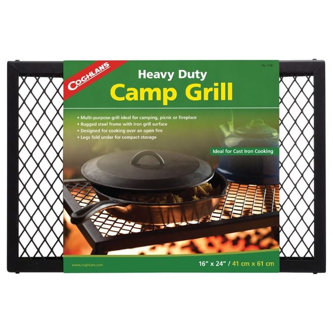 Coghlans Heavy Duty Camp Grill, grillplaat