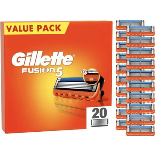Gillette scheermesjes grootverpakking 20 stuks Fusion5