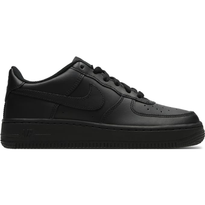 Nike Air Force Kindersneakers - Zwart - Maat 38 - Leer