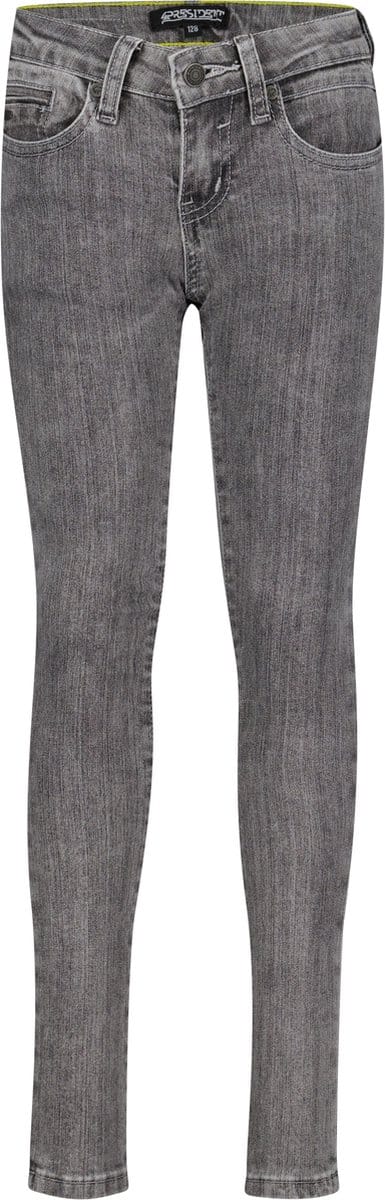 4PRESIDENT Broek Meisjes - Grey Used - Maat 128