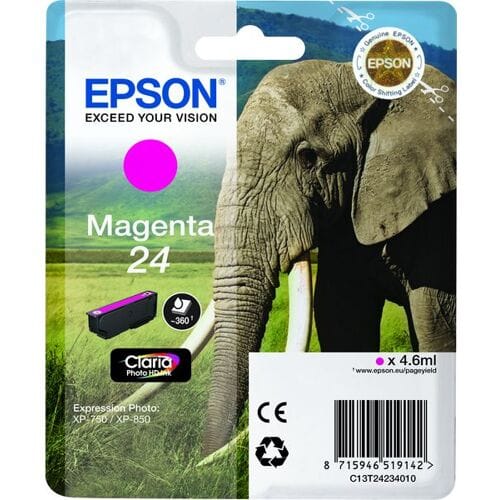 Epson Inktcartridge 24 (C13T24234012) Magenta