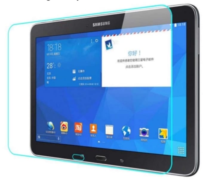 EtuiTab - E-reader schermbescherming - Samsung Galaxy Tab 4 - 10.1 inch - Gehard glas