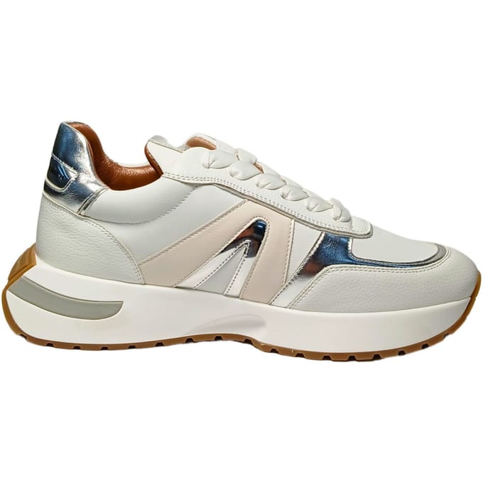 Damesschoenen Alexander Smith Hyde Vrouw-Wit zilver