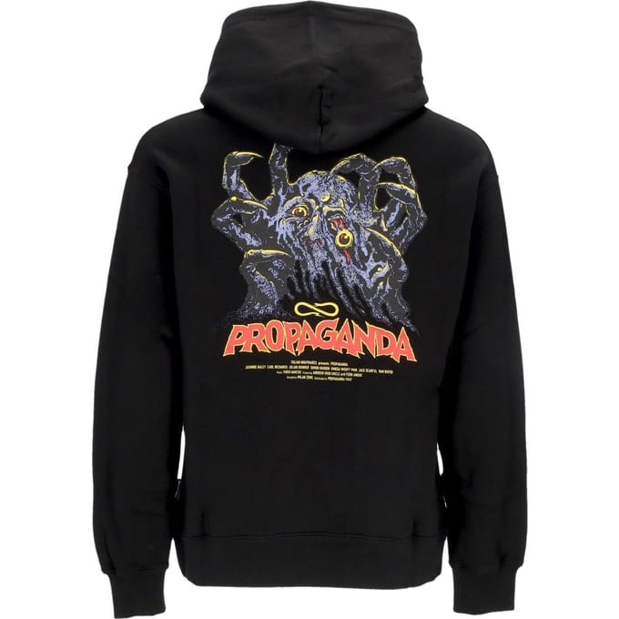 Heren Melt Hoodie Zwart