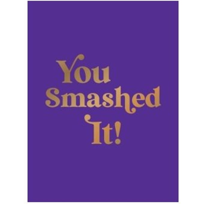 You Smashed It! - Summersdale Publishers