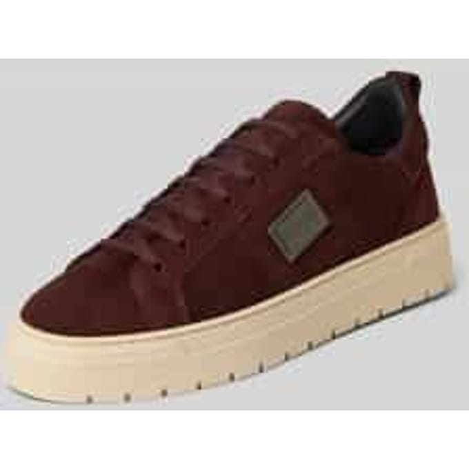 sneakers van echt leer model 'Moose'