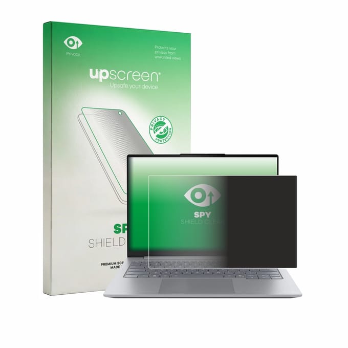 upscreen - privacy screenprotector voor Lenovo ThinkBook 14 Gen 9 - Folie Beschermfolie Blauwlichtfilter