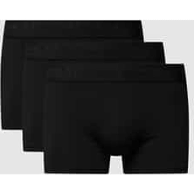 Boxershort met band met label in een set van 3 stuks