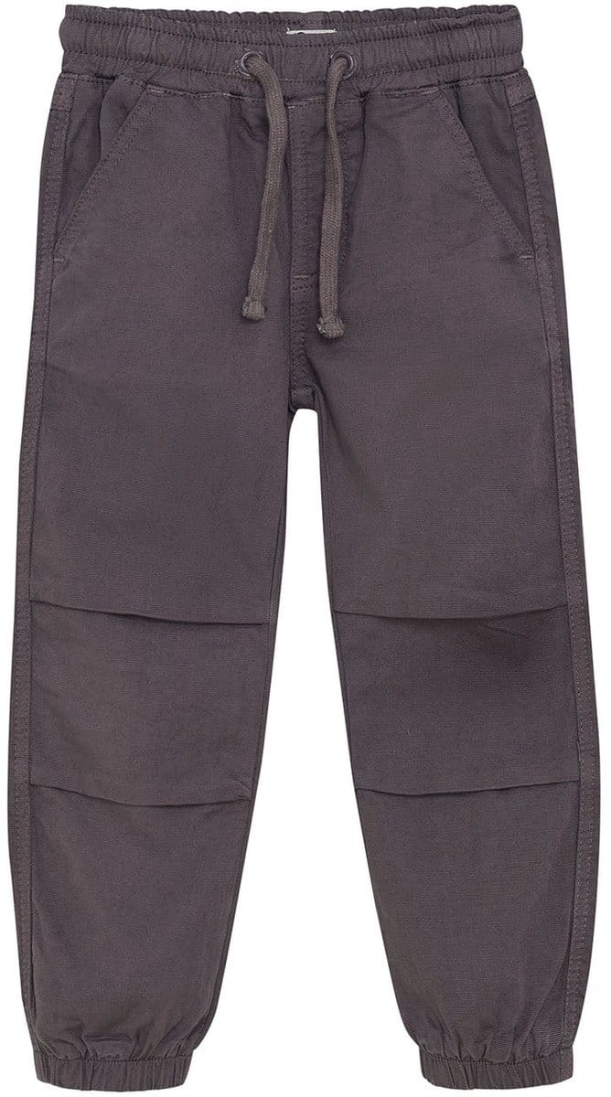 DAILY7 Canvas Parachute Pants Jongens - trainingsbroek - Donkergrijs - Maat 110