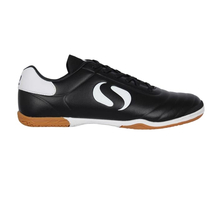 Sondico Strike Indoorvoetbalschoenen voor kinderen (Zwart, Wit)