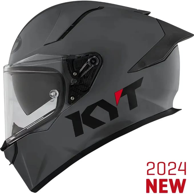 Volle motorhelm Kyt R2R Plain