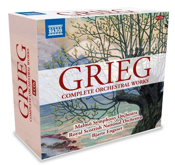 Malmö Symphony Orchestra, Royal Scottish National Orchestra, Bjarte Engeset - Grieg: Complete Orchestral Works (8 CD)