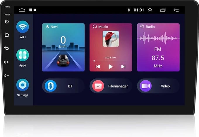 Dubbel-din autoradio | 32GB | Android 11 | 9 INCH