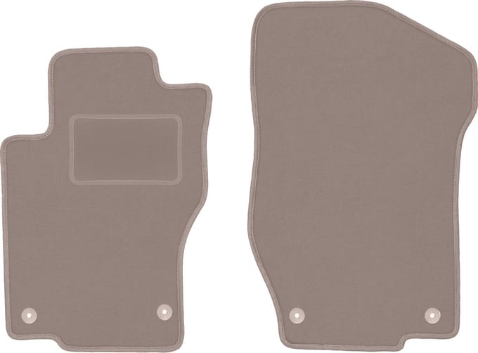 Beige voormatten voor: Mercedes ML W164 SUV (2005-2011)