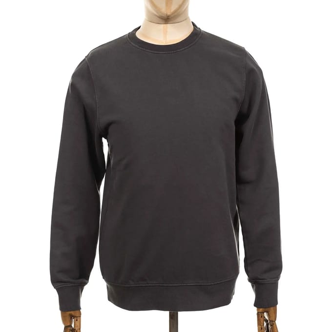Sweatshirt ronde hals Colorful Standard Classic Organic lava grey