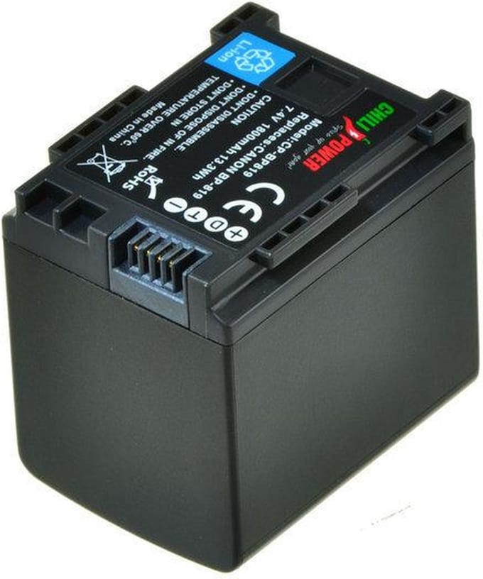 ChiliPower BP-819 accu voor Canon - 1800mAh