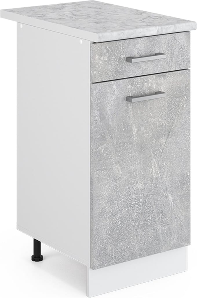 Vicco R-Line Keukenonderkast – 40 cm, WB Marmer Beton