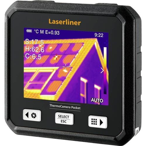 Laserliner ThermoCamera Pocket Warmtebeeldcamera -20 tot 550 °C 9 Hz
