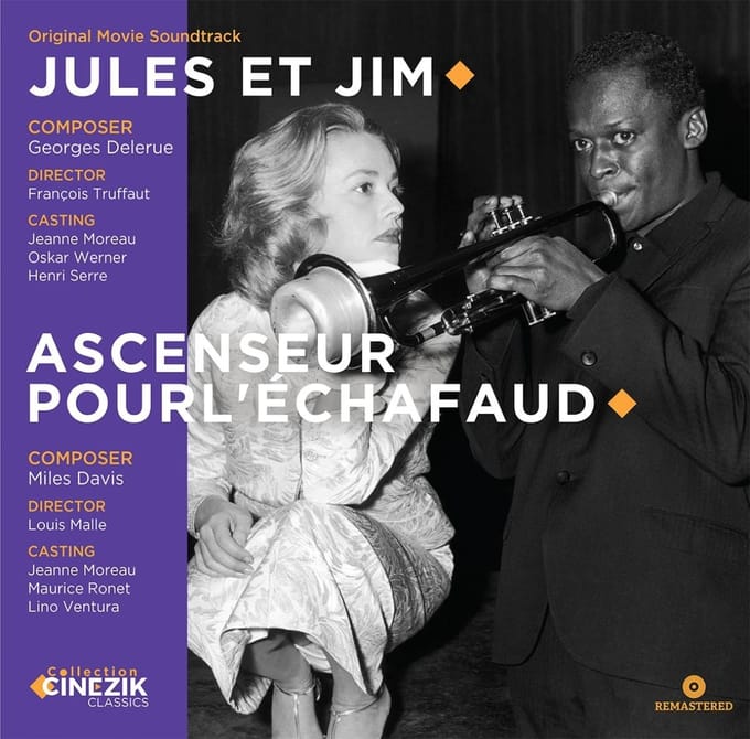 Georges Delerue, Miles Davis - Jules Et Jim / Ascenceur Pour L'echafaud (LP) (Remastered)