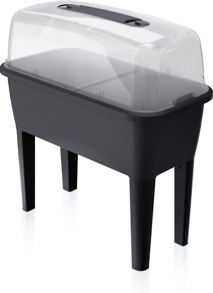Respana kweekbak antraciet - 77 x 38,7 x 82 cm