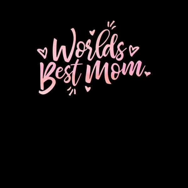 Worlds Best Mom Women's T-Shirt - Black - 3XL