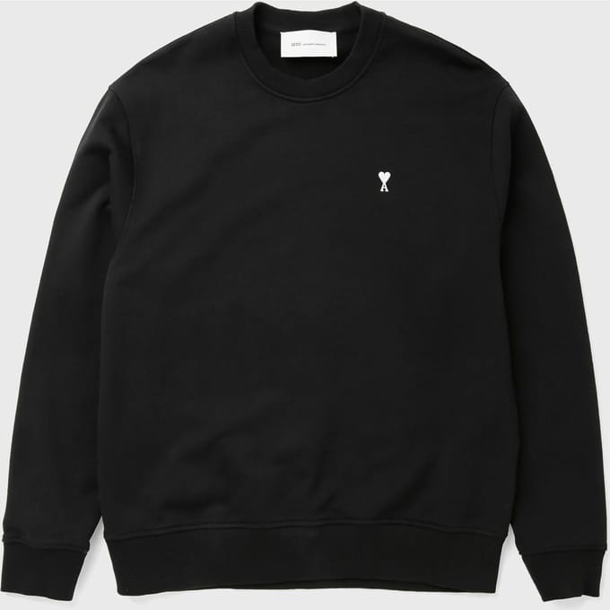 SWEATSHIRT WITH CONTRASTED AMI DE COEUR