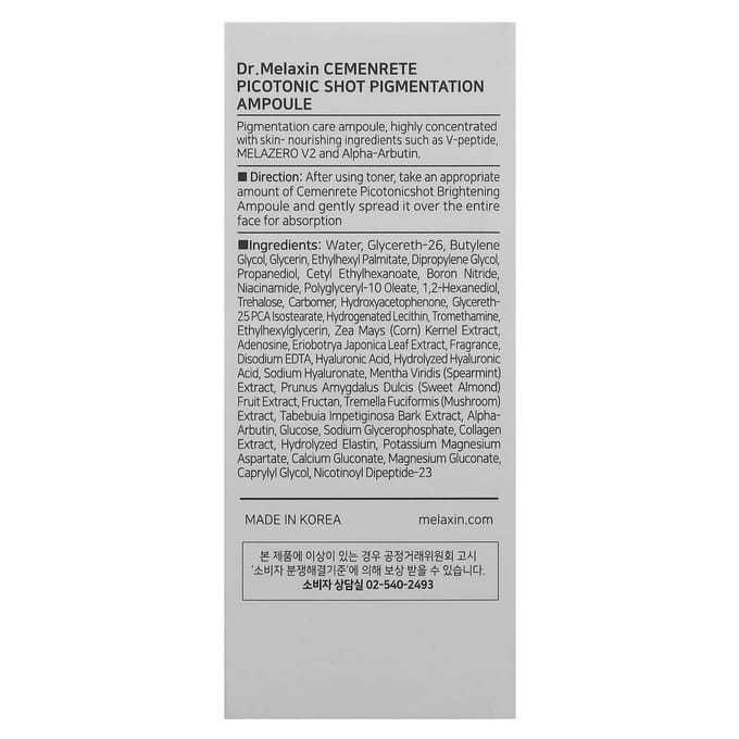 Dr.Melaxin - Picotonic Shot Pigmentation Serum 2026 Old Version - 30ml