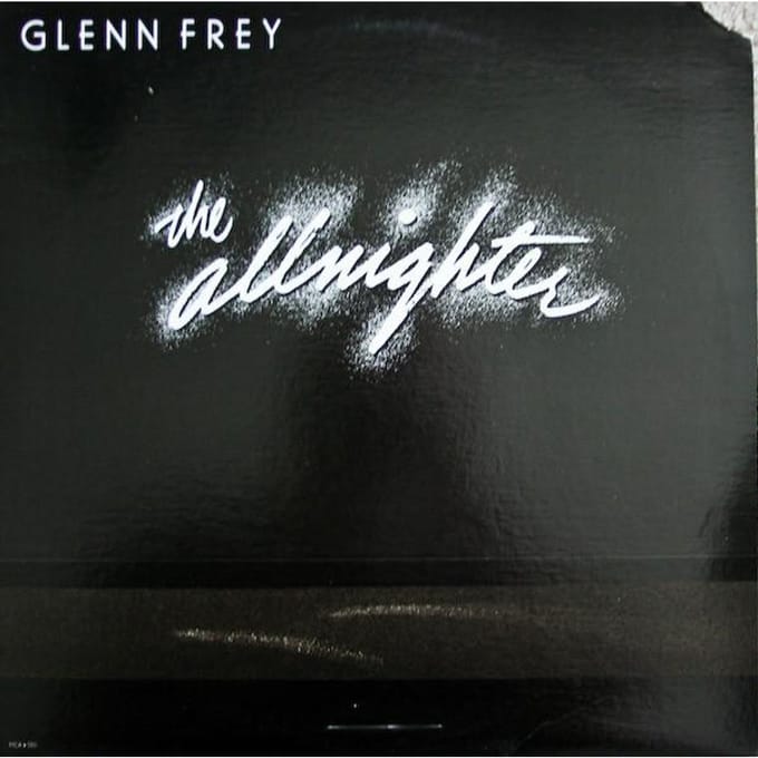 LP Plaat GLENN FREY The Allnighter MCA5501 MCA Records 1984 Canada Rock Gebruikt gray