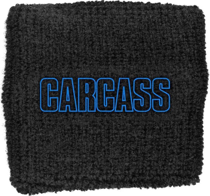 Carcass - Logo Zweetband - Zwart