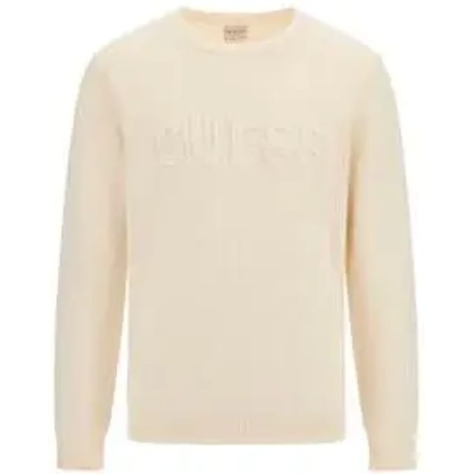 Guess Trui met logo in reliëf