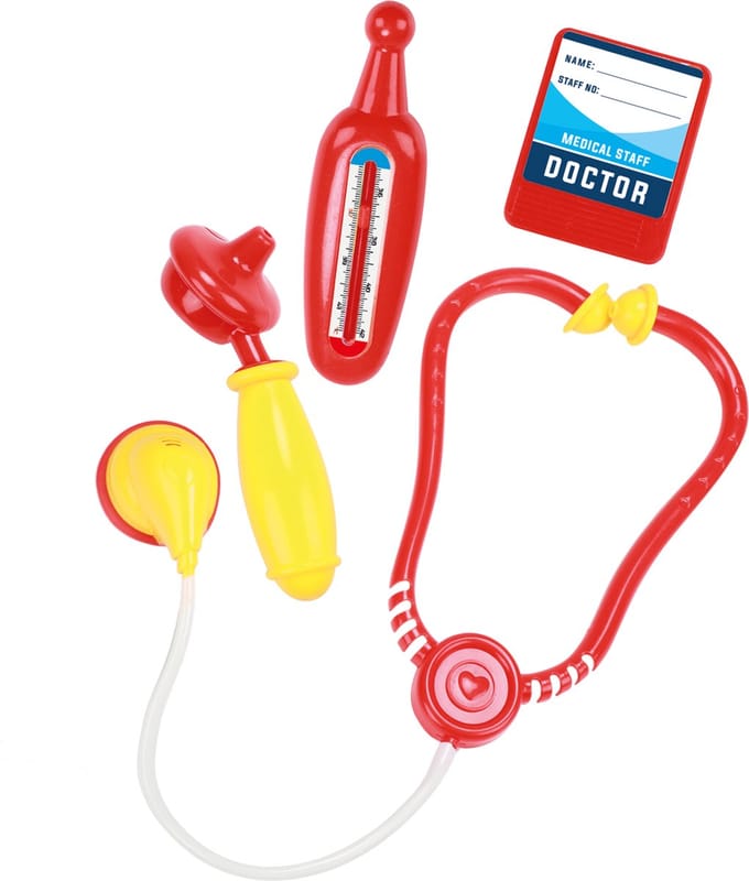 Toi-Toys - Doctor's set in Roder Doctor's bag 6 pcs.