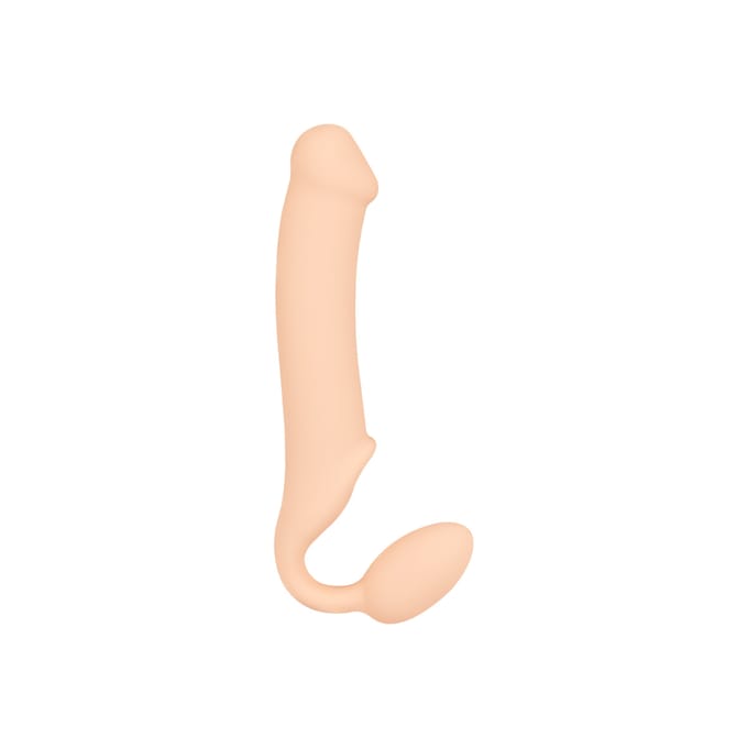 Strap-On-Me Strapless Voorbinddildo - beige - maat XL