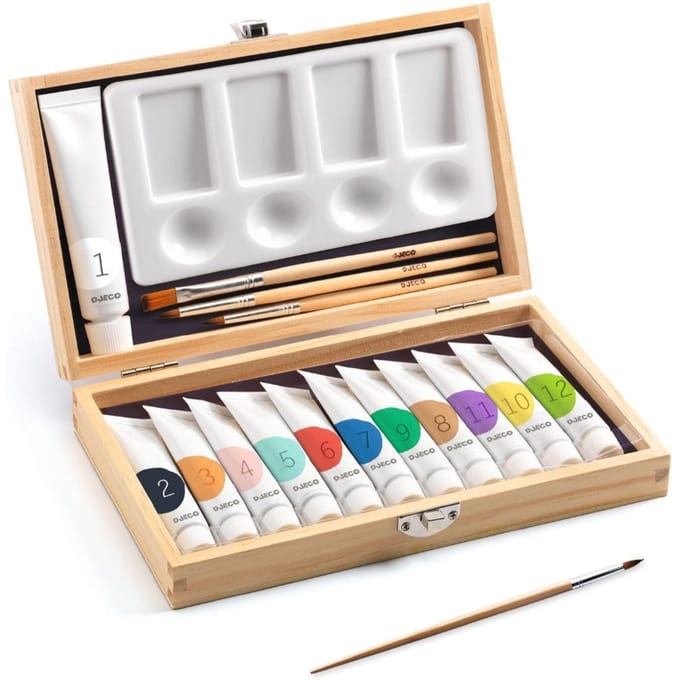 DJECO plakkaatverf artistic box 6 jr+