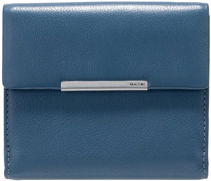 Maître Portemonnee Belg Dartrud Purse MH11F Mid Blue Blauw