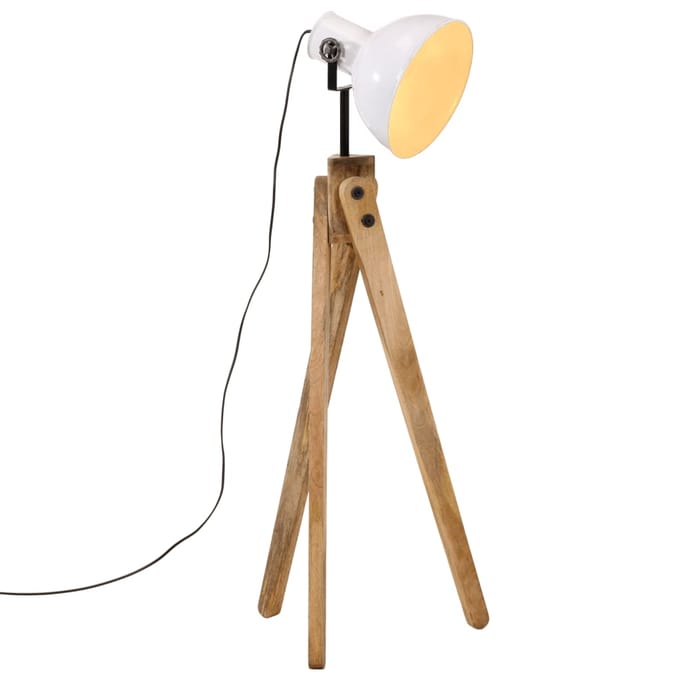 Vidaxl Lampe sur Pied, 25 W, Blanche, 45x45x120 cm, E27
