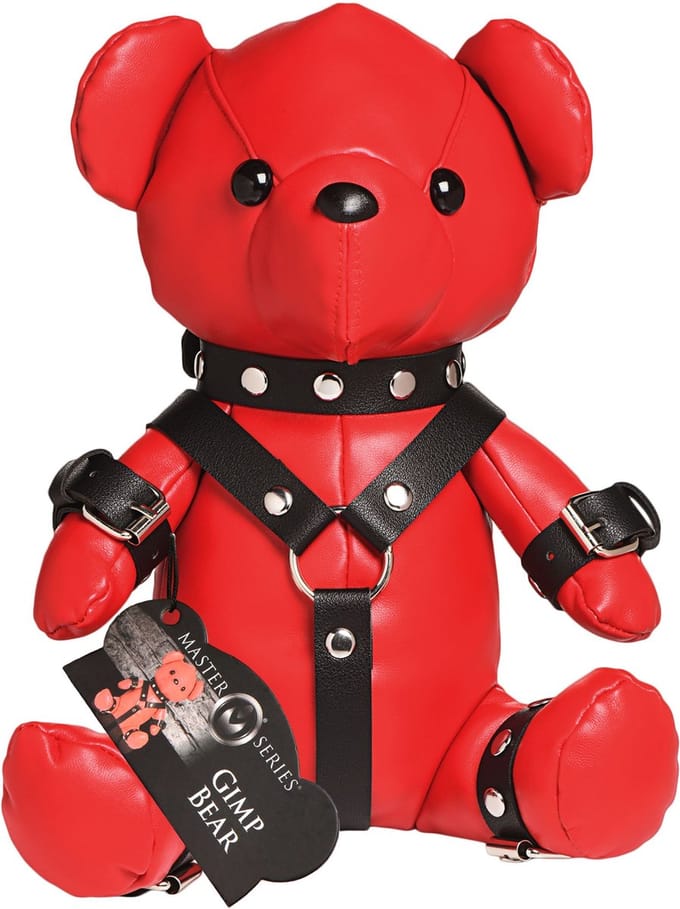 XR Brands - Gimp Bear - Rood