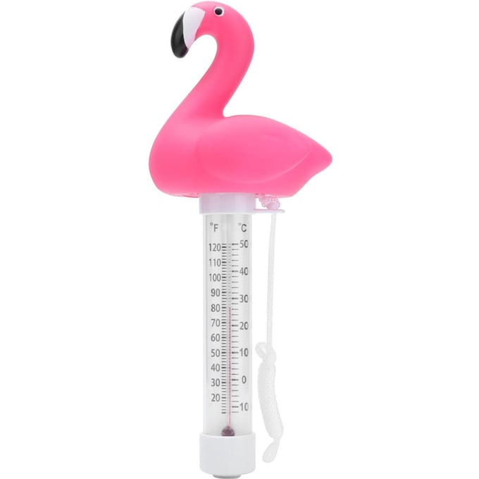 Waterthermometer Dierenvormig Plastic Hoge Nauwkeurigheid Drijvende Zwembadthermometer voor Zwembad pink