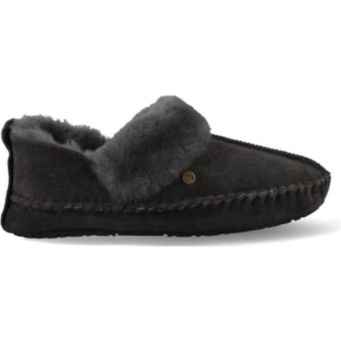 Warmbat Pantoffels Barrine BAR341085 Donker Grijs-36