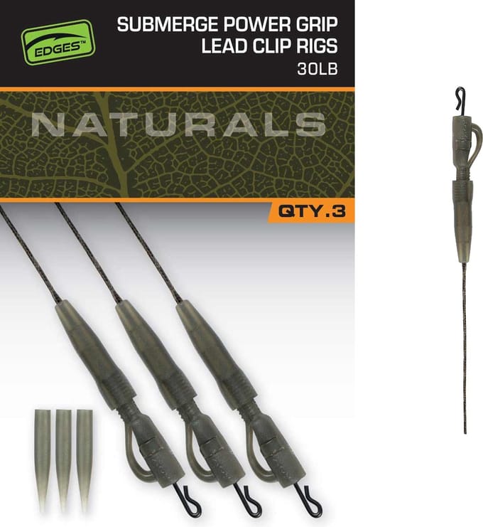 Fox Carp - End Tackle Naturals Sub Power grip lead clip - Fox Carp